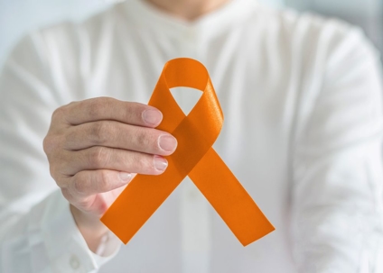 orange awareness ribbon